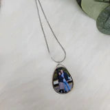 SUBLIMATION TEAR DROP NECKLACE
