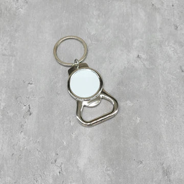 SUBLIMATION BOTTLE OPENER KEYCHAIN